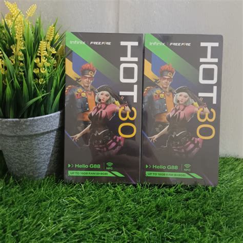Jual INFINIX HOT 30 8 128Gb NFC Garansi Resmi Surfing Green Jakarta Utara Rollen Ponsel