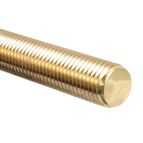 Threaded Rods M6x1m Brass The Nut Hut