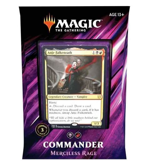 Commander 2019 Deck Merciless Rage Commander 2019 Magic The