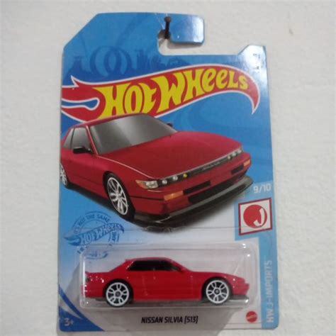 MERAH Hot Wheels Nissan Silvia S Red Crinkled Card Petir Shopee Philippines