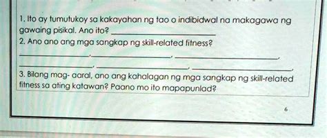 Solved Ito Ay Tumutukoy Sa Kakayahan Ng Tao O Indibidwal Na