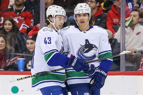 Canucks Report Cards Ethan Bear The Hockey Writers