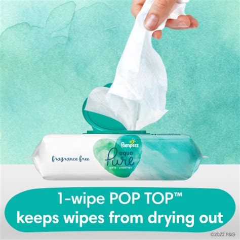 Pampers Aqua Pure Sensitive Baby Wipes, 2 pk / 112 count - Kroger