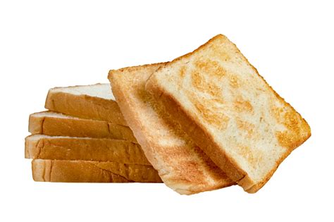 Toasted Slice Bread Isolated 40747565 Png