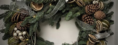 Christmas Wreath Evening Workshop St Julians Club Sevenoaks Kent