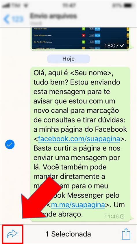 encaminhar pelo whatsapp 2 Cloudia Assistente virtual para clínicas