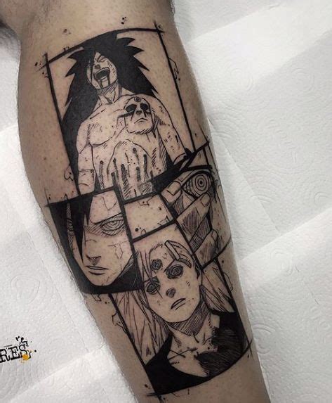 Madara Em Tatuagem Do Naruto Tatuagens De Anime Boas Ideias