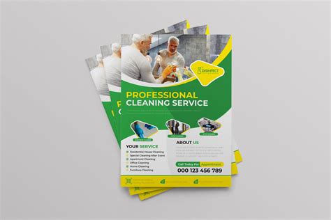 Cleaning Company Services Flyer – MasterBundles