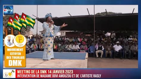 Partie Meeting De La Dmk Janv Intervention De Mme Dovi