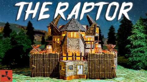 The Raptor The Best Solo Duo Trio Bunker Base In Rust Design