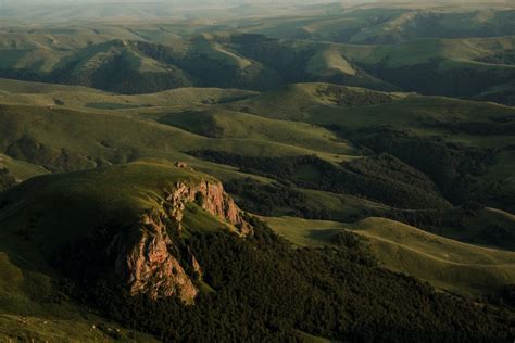 Landscape Of Green Hills · Free Stock Photo