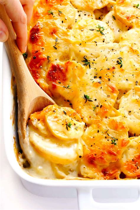 scalloped potatoes gimme  oven