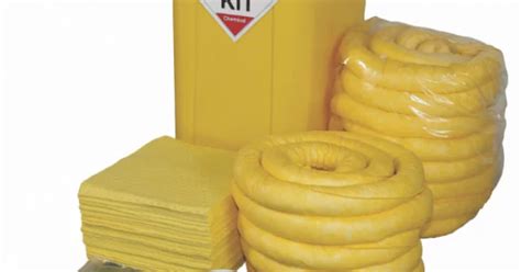 Litre Chemical Universal Performance Spill Kit In Wheeled Bin