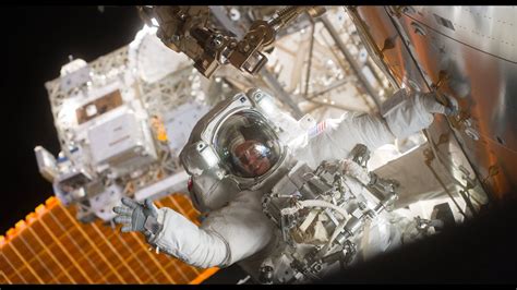 Spacewalk With Nasa Astronaut Steve Bowen And Uae Astronaut Sultan