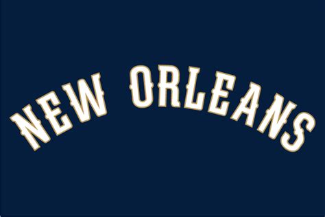 New Orleans Pelicans Wordmark Logo - National Basketball Association ...