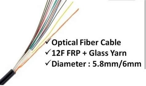 12 Core Fiber Optic Cable, Unarmoured at Rs 9.8/meter in Noida | ID ...