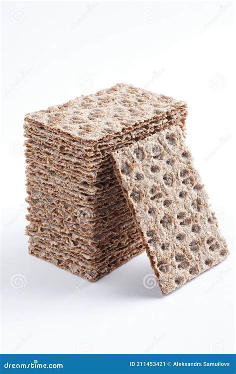 Rye Crispy Bread Stock Image Image Of Snack Breakfast 211453421