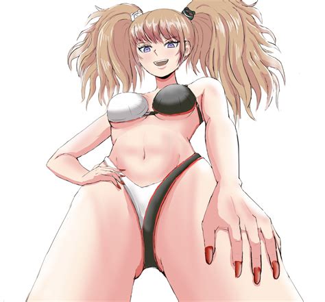 Rule 34 Below View Bikini Bikini Bottom Bikini Top Binbincho Breasts Danganronpa Danganronpa