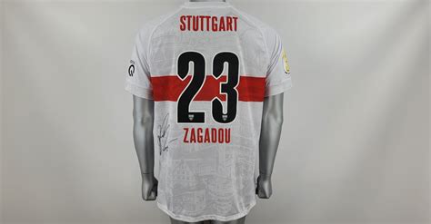 Pokaltrikot Von Vfb Star Dan Axel Zagadou