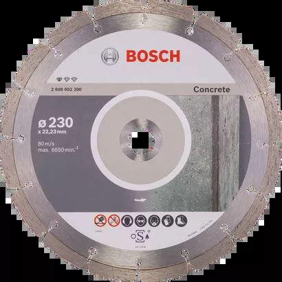 Standard For Concrete Diamond Cutting Disc Bosch Professional