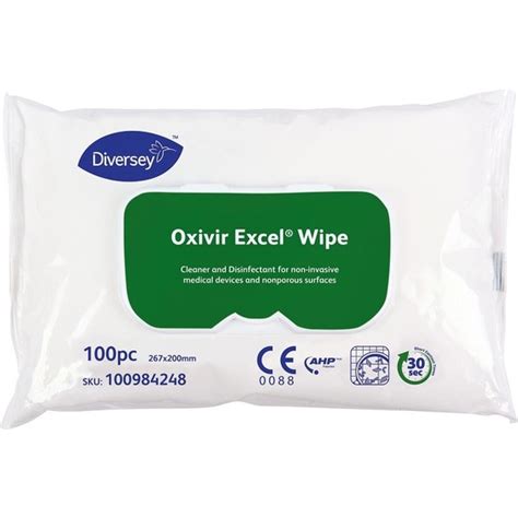 Diversey Oxivir Excel Ce Wipe Dezenfektan Mendil Fiyat