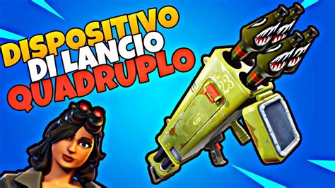 Dispositivo Di Lancio Quadruplo 130 Full Perk Fortnite Salva Il