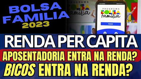 Aposentadoria Bpc Loas Ou Bicos Entra No Calculo Da Renda Per Capita