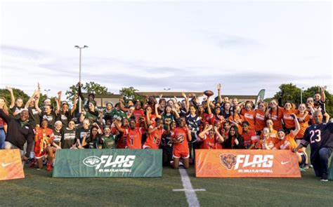 WATCH: NFL Girls Flag Football takes over Ealing for finals day