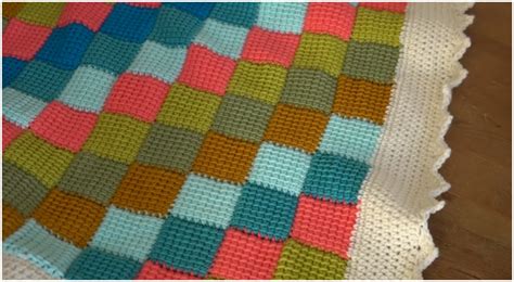 Crochet Tunisian Blanket - Free Pattern - Love Crochet