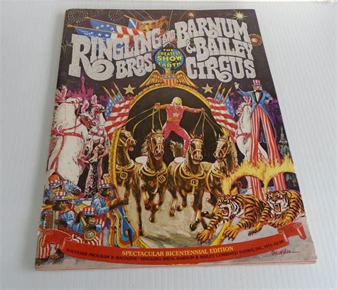 Ringling Bros Barnum And Bailey Circus 1975 Program Magazine