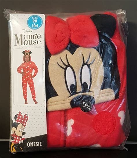 KUSCHEL ANZUG MINNIE MOUSE Neu Größe 98 104 Blickfang