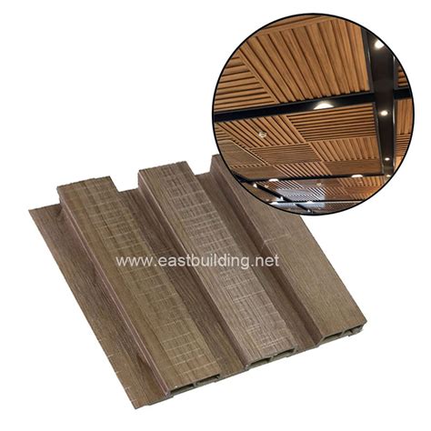 On Sale Waterproof Interior Wood Plastic Composite Cladding Fluted Wpc