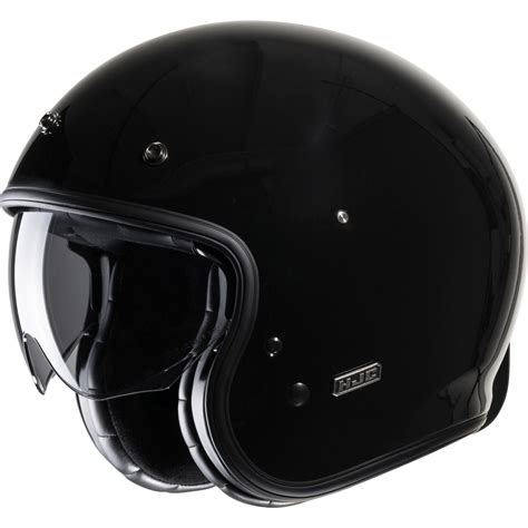 HJC Motorrad Helm V31 Solid Gr L Retro Jethelm Mit Sonnenblende