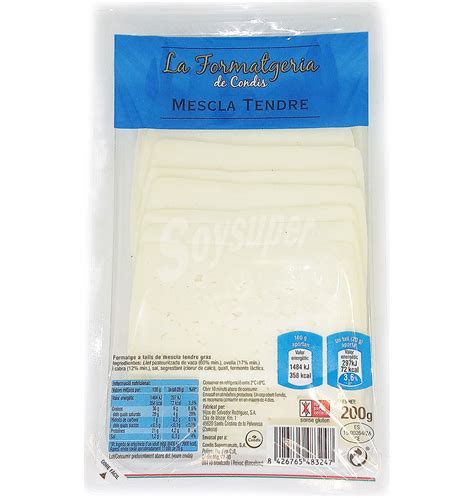 Condis Queso Condis Tierno Lonchas 200 G