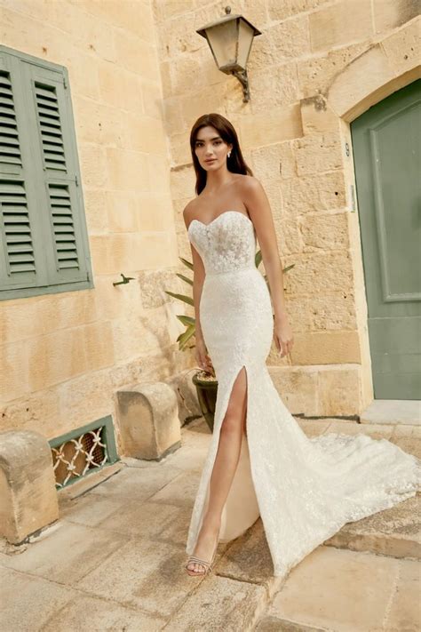 Sincerity Bridal Sand Ivory Nude Size Abiti Da Sposa Sofisticati Abito Da Nozze