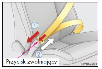 Lexus Is H Prawid Owe Korzystanie Z Pas W Bezpiecze Stwa Pasy