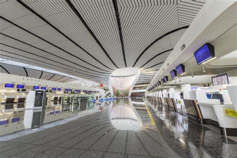 Beijing Daxing International Airport Terminal Editorial Stock Photo ...