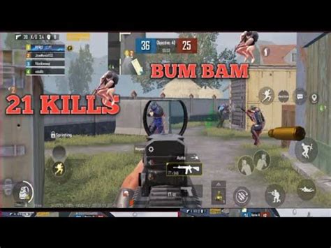 Pubg Tdm Bum Bam Gameplay Kills Youtube