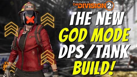 The Division 2 THE GOD MODE DAMAGE BUILD Immortal Shield Infinite