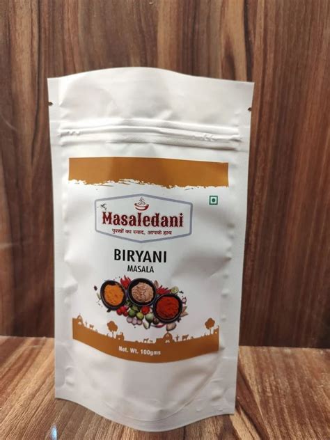 Masaledani Biryani Masala Packaging Type Pouch At Pack In Gorakhpur