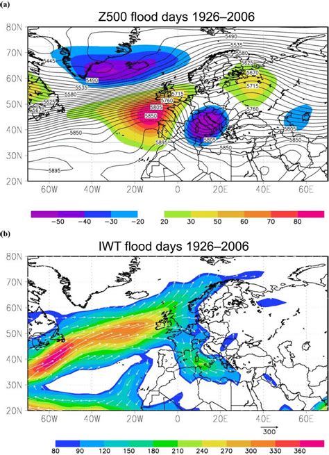 A Composite Map Of Daily Hpa Geopotential Height Contour And