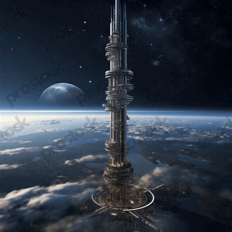 Space Elevator Concept Design - ProStock Images