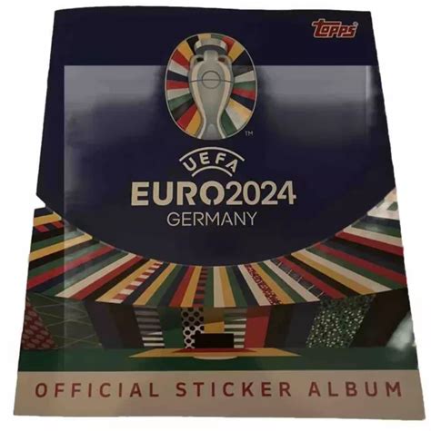 Topps Uefa Euro Germany Official Sticker Album Picclick Uk