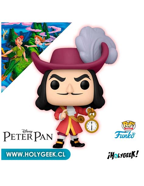 Funko Pop Disney Peter Pan 70th Capitan Hook 1348