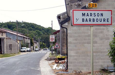 Marson Sur Barboure La Travers E Du Village S Curis E