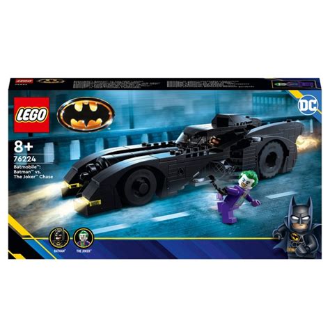 LEGO DC 76224 Batmobile: Batman vs. The Joker Chase Car Toy | Smyths ...