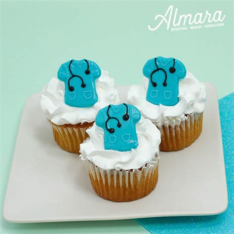 Cupcakes Gourmet Enfermero Almara Reposteria Regalos