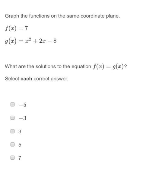 PLEASE HELP ASAP CORRECT ANSWERS ONLY PLEASE Graph The Functions