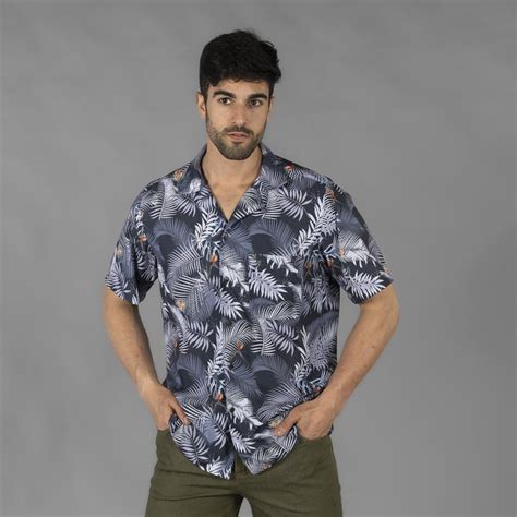 Camisa Camarero GARYS HAWAI HIBISCUS Para Terrazas De Verano Compra Online