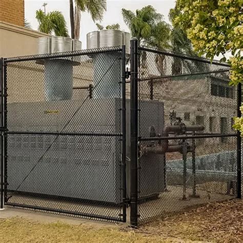 Chain Link Wire Enclosures And Partitions 9 Gauge Chain Link Fence